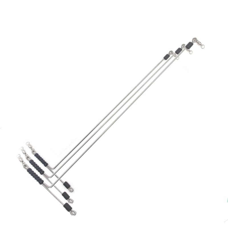 MW sea fishing single-balance deep-sea boat fishing bottom fishing balance 304 stainless steel anti-winding sea fishing T-type plastic wrap