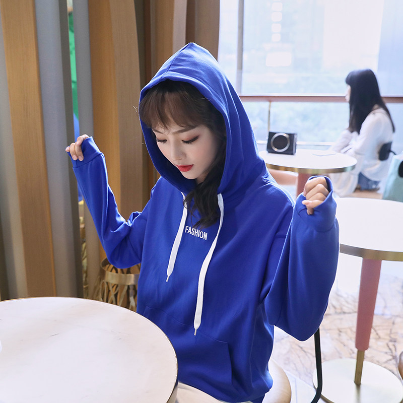 Sweatshirt femme LINGZHIJI en Coton - Ref 3214071 Image 1