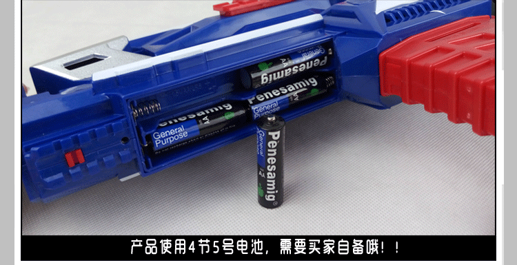 Tương thích với Hasbro đa nhiệm Captain America Electric Lian Sponge Soft Gun Children Boy Toy Sniper Gun - Súng đồ chơi trẻ em sỉ đồ chơi trẻ em
