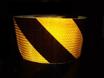Crystal drill grade reflective tape highlight guide reflective arrow Garage Guide tape 10cm * 25m