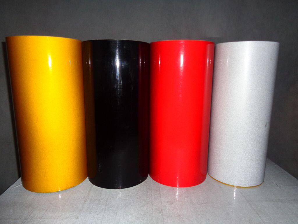 Reflective warning tape PET reflective tape Reflective scribing tape Adhesive floor tape 30cm*45 7M