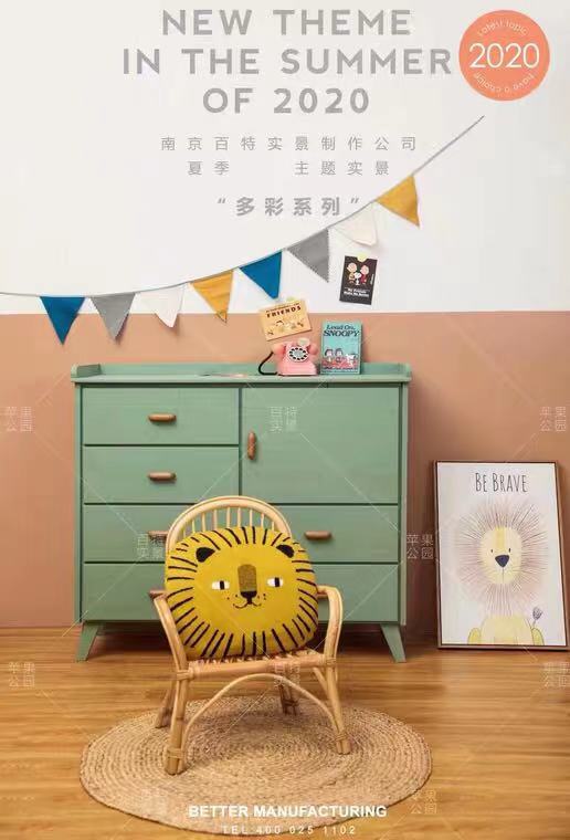 Children's Photography 2021 Theme Live Studio Props Production Nordic Style New Photo Studio Children's Studio Real Scene