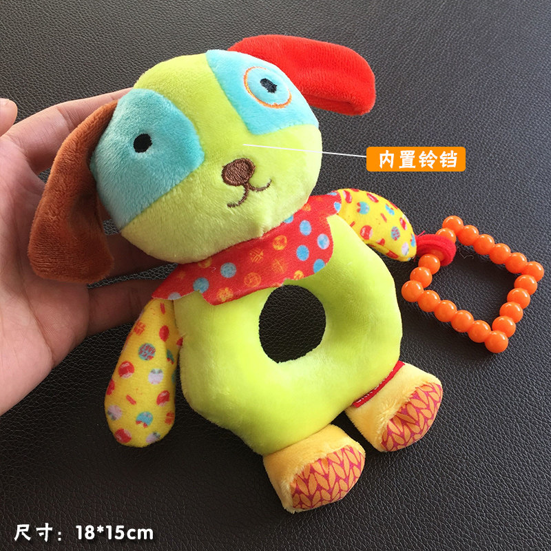 0-3-6 months hand ringing bell newborn baby tooth rod BB stick baby ringing bell grasp puzzle toy