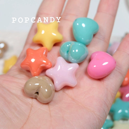 Акриловые бусины, аксессуар ручной работы, браслет, мобильный телефон, милое ожерелье, цепочка, брелок, DIY