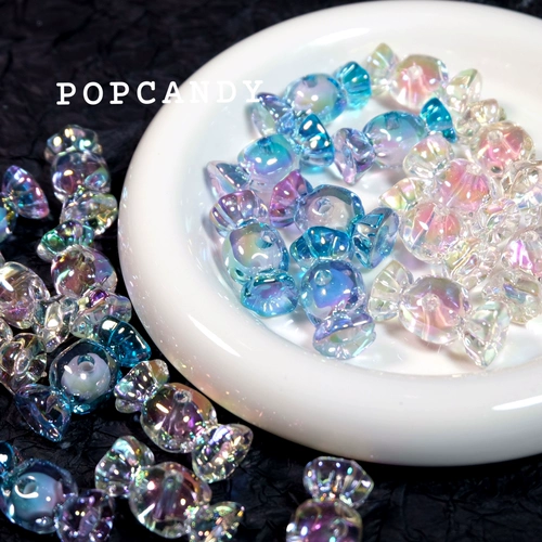 Мобильный телефон, брелок, бусины ручной работы, аксессуары, акриловый аксессуар, градиент