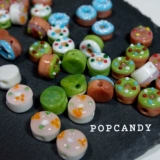 Милый пончик ручной работы, браслет из бисера, аксессуар с аксессуарами, многоцветное десертное ожерелье, цепочка, мобильный телефон, «сделай сам»