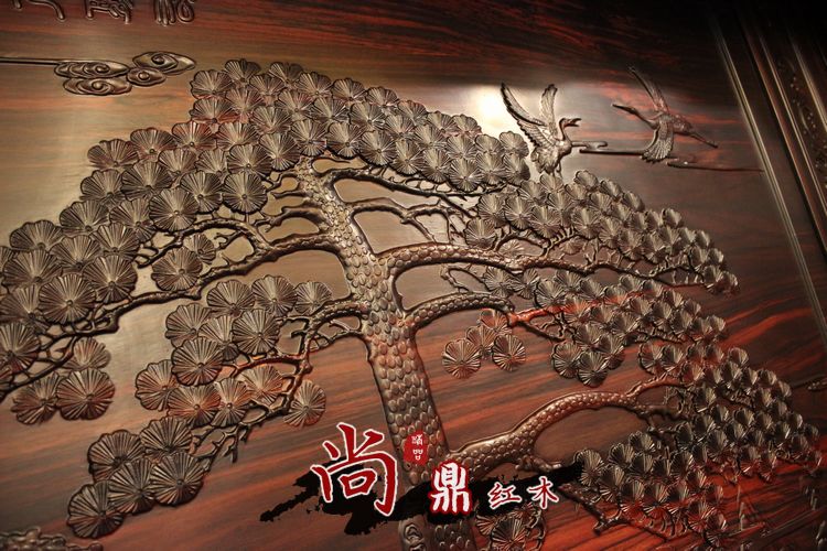 Gỗ hồng mộc đen Indonesia Taipantai Ming và Qing triều gỗ gụ kết hợp nghiên cứu đồ nội thất gỗ hồng mộc ông chủ bàn làm việc tủ sách bàn - Bộ đồ nội thất giường gấp thông minh