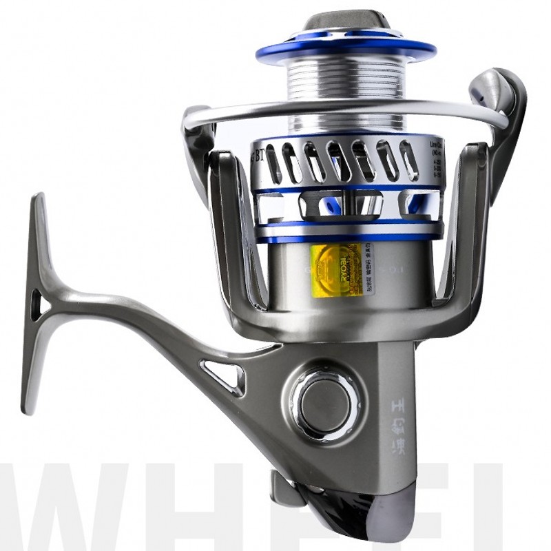 RYOBI lieuthan winder 6000 8000 metal wheel sea fishing far throw pole fishing wheel fish wire wheel