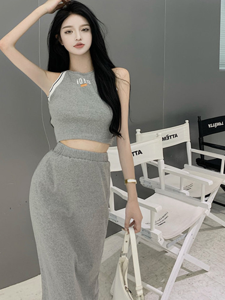 Summer Don't make a small crowdsourced fashion suit dress 2022 commute unique to my sister BF original Cebu Two sets