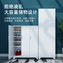 Moisture-proof sunscreen household balcony shoe cabinet Dust-proof entrance cabinet Multi-layer partition shoe rack large capacity adjustable locker