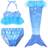 Купальник, юбка на девочку для девочек, коллекция 2023, в корейском стиле, крой «рыбий хвост», рыбий хвост