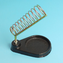 Black cast iron soldering iron holder electric soldering pen placing bracket full metal high temperature resistant soldering iron stand