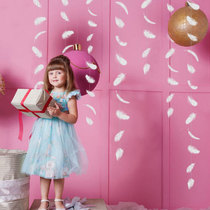 Feather decoration goose feather shape Flower party wedding decoration school kindergarten festival arrangement props