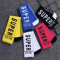 Girl Socks Spring pure cotton Korean version Children of the cylinder Sox Sport Korean version Long cylinder Sox male and female baby big per capita