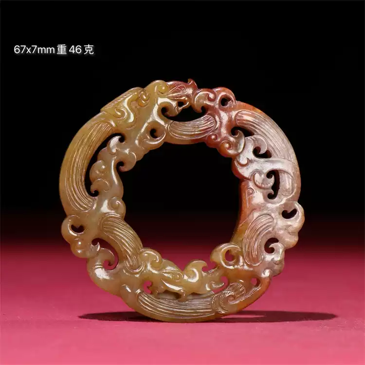 古玉老玉和田玉貔貅瑞兽摆件