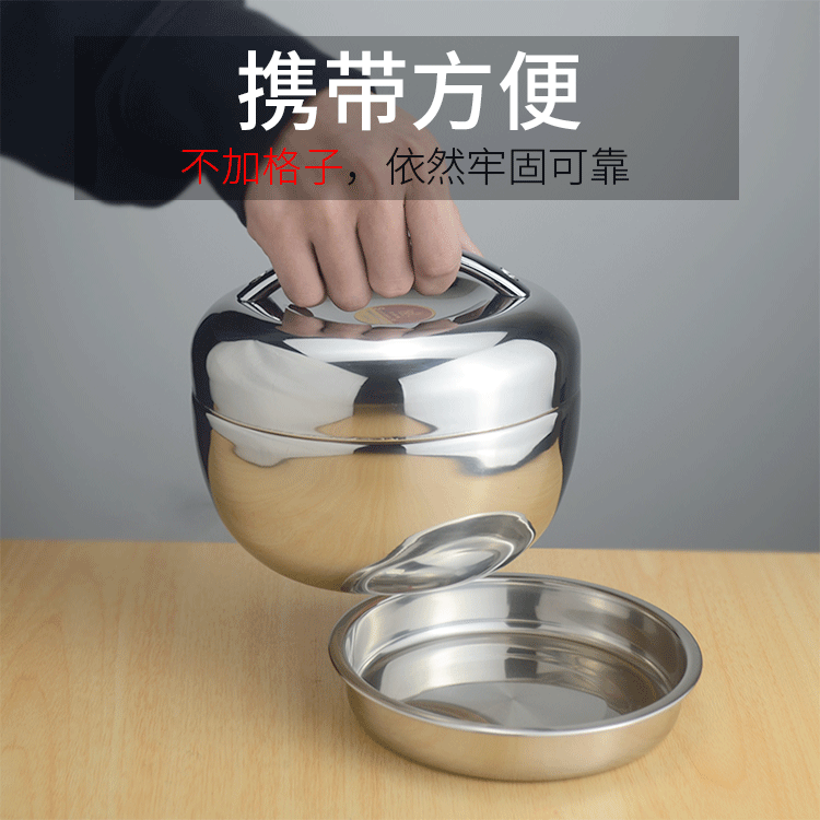 hộp cơm điện cao cấp Hộp cách nhiệt bằng thép không gỉ hai lớp đặc biệt Hộp cách nhiệt Hộp cơm trưa cho học sinh Hộp cơm trưa hình quả táo Hộp cơm trưa cho trẻ em - Hộp cơm điện sưởi ấm hộp cơm cắm điện hẹn giờ