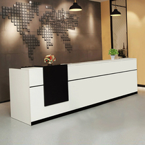 Shanghai office furniture company front table reception desk fashion Board bar