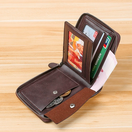 Короткий бумажник, кошелек с молнией, картхолдер, сумка, 2025 года, подходит для подростков