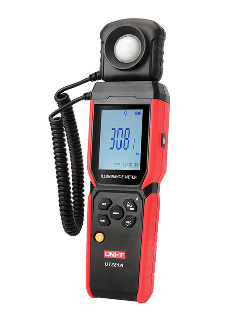 Uliide Ut381A/Ut382 Handheld Digital Illuminance Meter for Office and Laboratory Environments Lux Meter