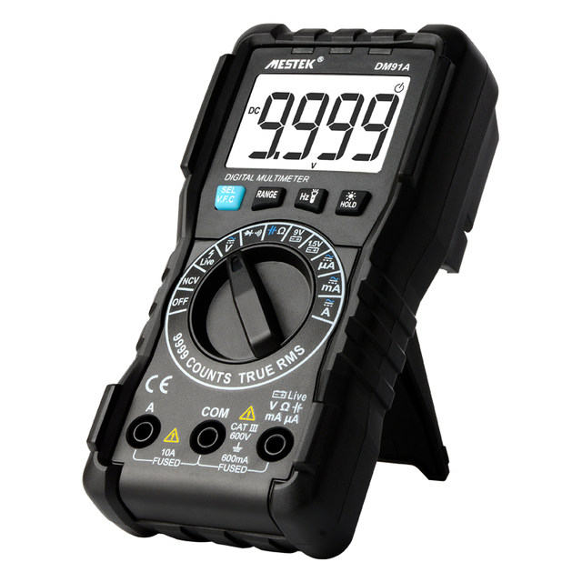 Mestek Dm91/Dm91A/Dm91S Pocket-Sized Portable Digital Multimeter with Intelligent Burn Protection