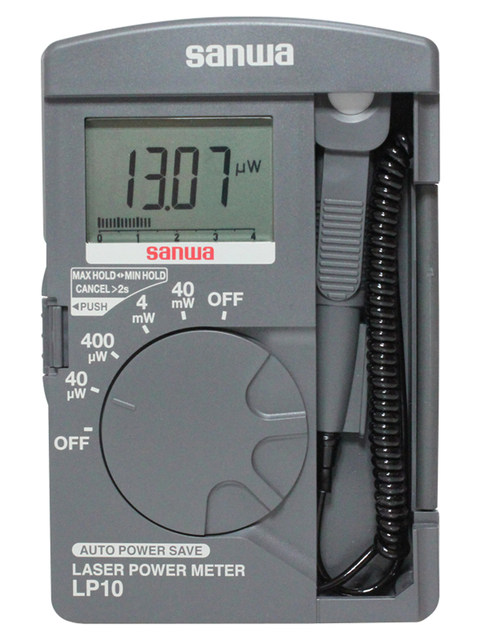 Sanwa imported Sanhe LP10 light and thin 40mW semiconductor laser power meter wavelength 400-1100n light meter