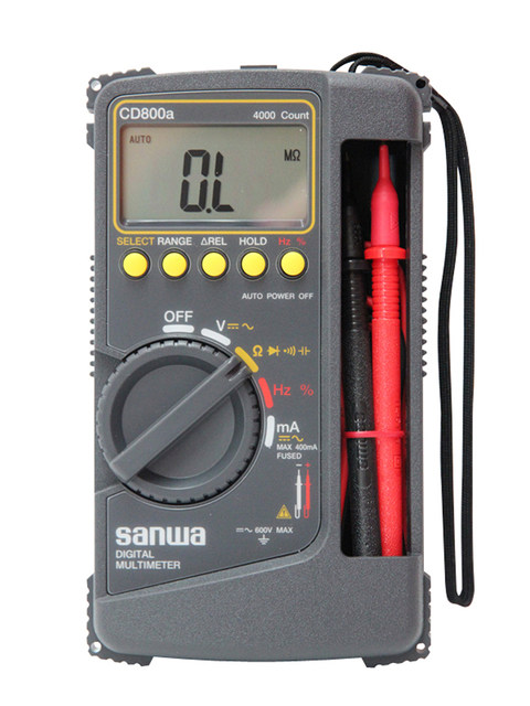Sanwa CD800A anti-burn and anti-fall solid all-in-one electrician digital multimeter 800A2/A3 effective value