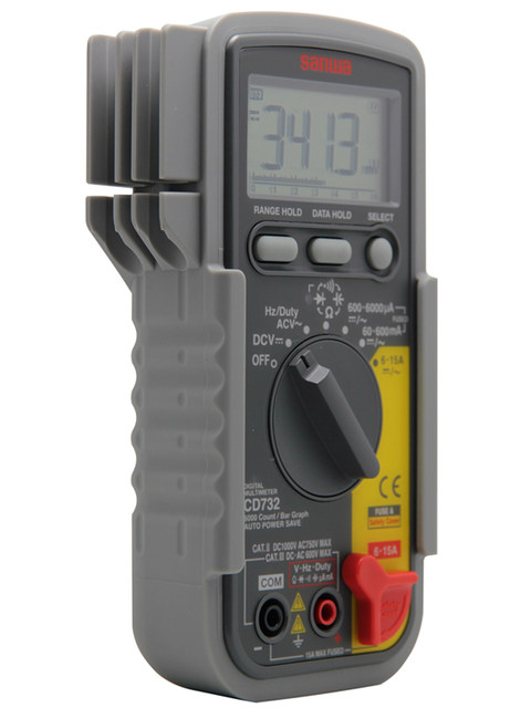 Sanwa Cd732 Imported High-Precision Digital Multimeter, Burn-Proof Electrician's Automatic Range Multi-Purpose Universal Meter