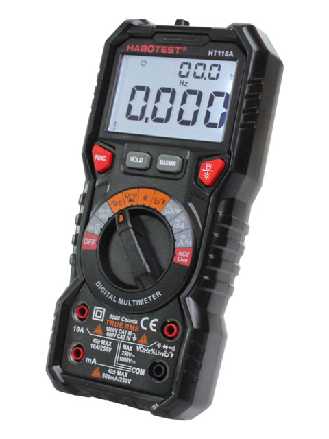 Habotest Ht118A/Ht118C/Ht118D High-Precision Smart Digital Multimeter Multi-Meter
