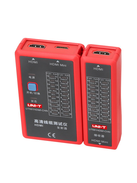 Unilide Ut681 Cable Tester Ut681L/681C/681Hdmi Telephone/Network Cable Pair Detection