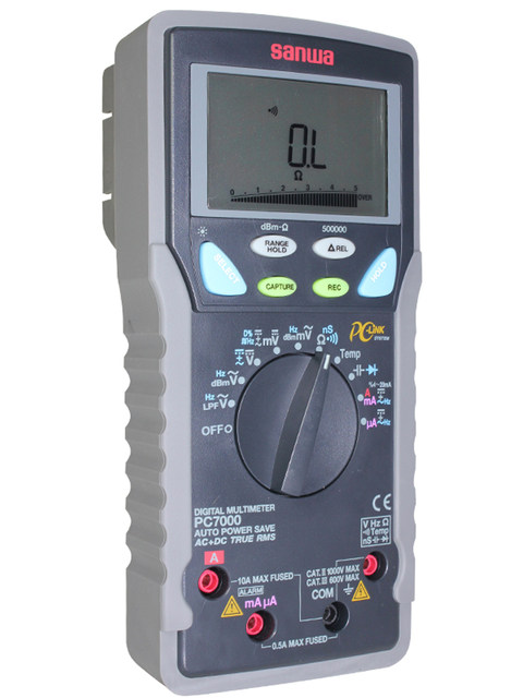Sanwa PC7000 series high-precision intelligent digital multimeter fully protected digital display electrician multimeter