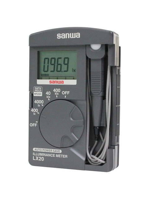 Sanwa Sanwa LX20 pocket environmental digital light meter photometer lumen meter lux meter 400KLX