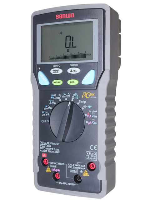 Sanwa PC7000 series high-precision intelligent digital multimeter fully protected digital display electrician multimeter