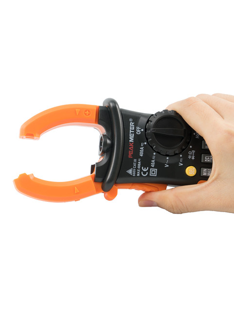 Peakmeter Huayi Pm2108 High-Precision Ac/Dc 600A Digital Clamp Ammeter for Electrical Maintenance