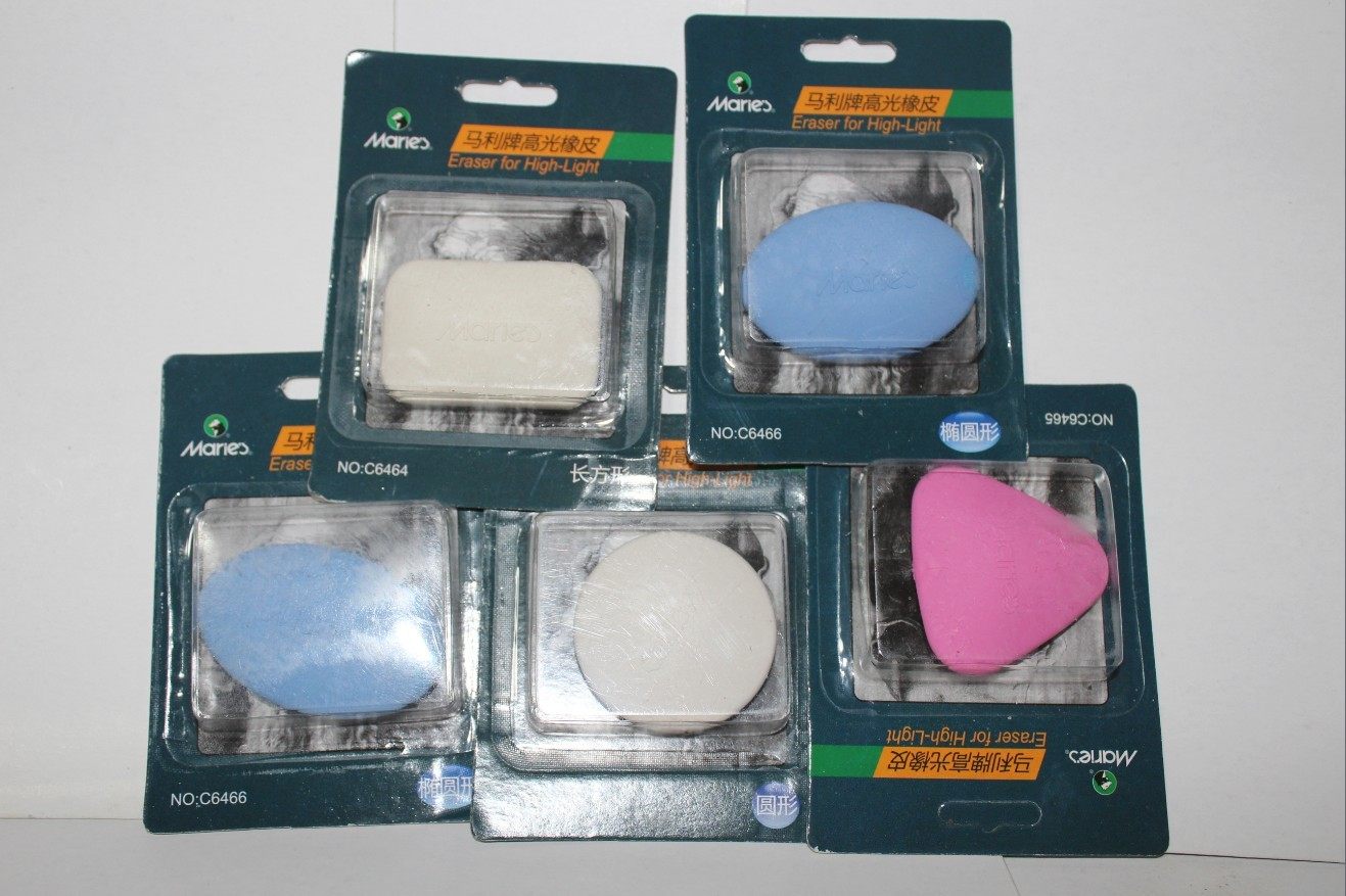 Marley Highlight Eraser C6464 Professional Sketch Eraser Marley Highlight Art Eraser Multi-shape