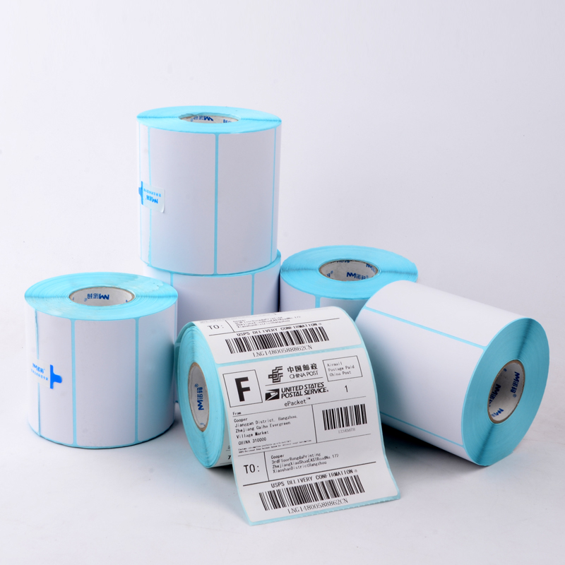 no code blank thermal label paper 90 100 40 50 60 70 80 120 150 200 label paper for printer
