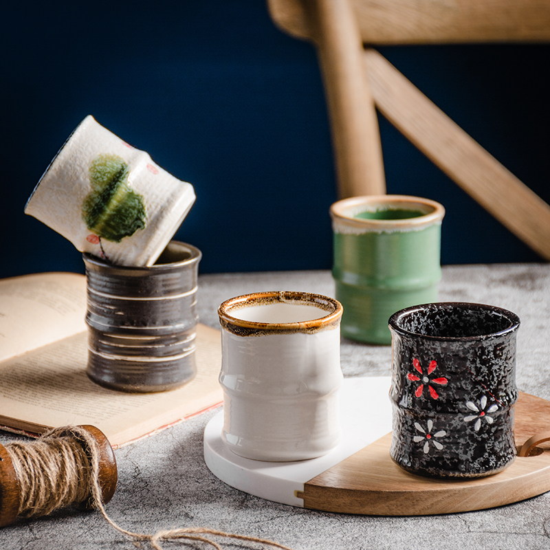 Korean Style Mainland China Japanese Style Tea Cup Hotel Tableware Water Cup Ceramic Cup Cooking Cup Bamboo Cup Korean Style Mainland China Japanese Style Tea Cup Hotel Tableware Water Cup Ceramic Cup Cooking Cup Bamboo Cup