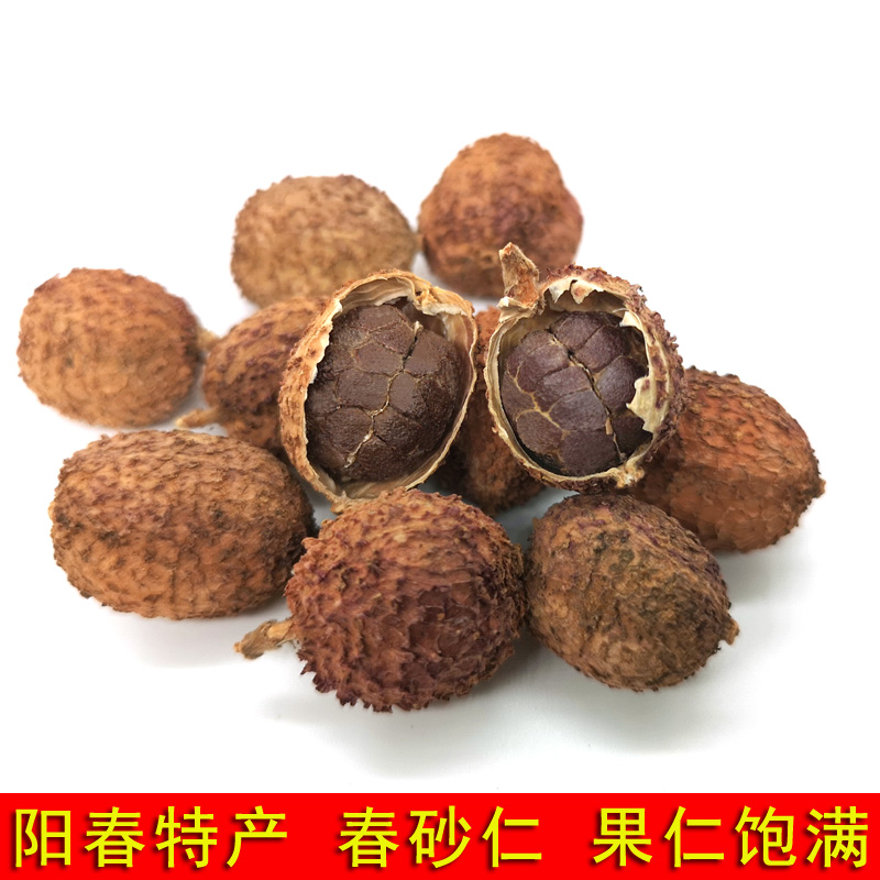 Guangdong Yangchun Amomum glutinosa 100g natural sun-dried authentic spring Amomum glutinosa specialty Chinese herbal medicine soup and tea to nourish the stomach