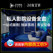 Known Shadow Private Cinema equipment Full set On-demand System Server Slice Source Hotel Foot Bath Player Projector