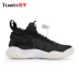 Nike Air Jordan Proto-React Z đen và trắng cho nam giới giày bóng rổ đệm chiến đấu thực tế BV1654-001 - Giày bóng rổ