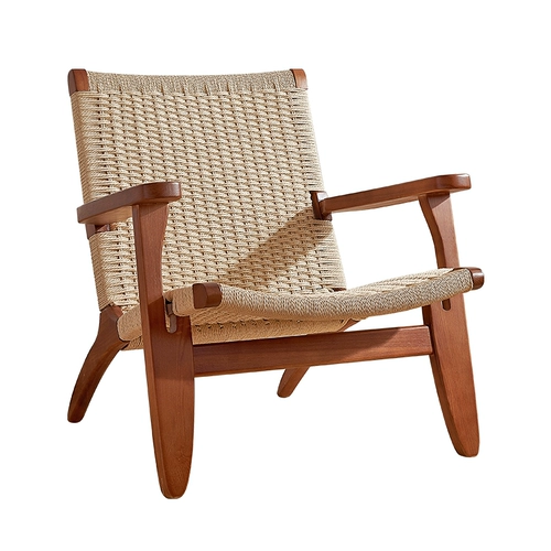 Стул для чтения одиночный диван лежащий стул, балкон ротанга, кресло для отдыха домой