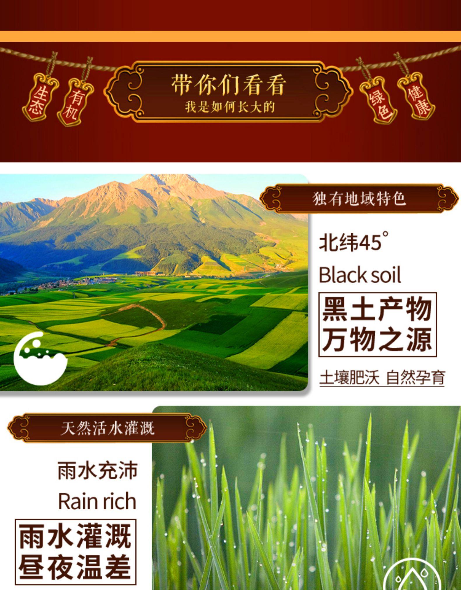 金粒御祥 东北大米珍珠米 10斤 图4