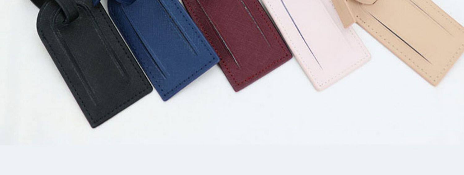 Cross-border PU leather lightweight portable passport holder travel ticket holder multifunctional passport bag luggage tag in stock