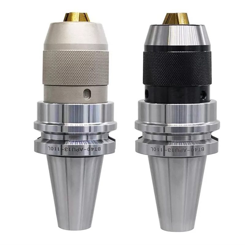 Heavy-duty BT40 precision drill chuck shank CNC machining one-piece self-tightening BT30APU13 BT50APU16