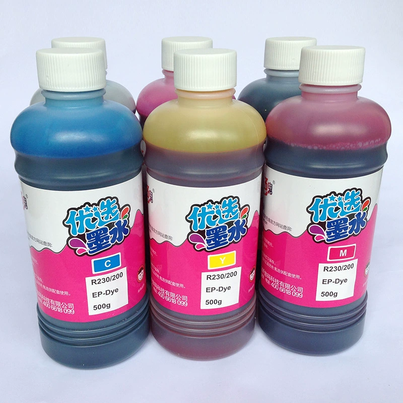 Mực ma màu chính thức tương thích với mực máy in phun màu Epson R230 R230 mực 500ML - Mực các loại mực máy in