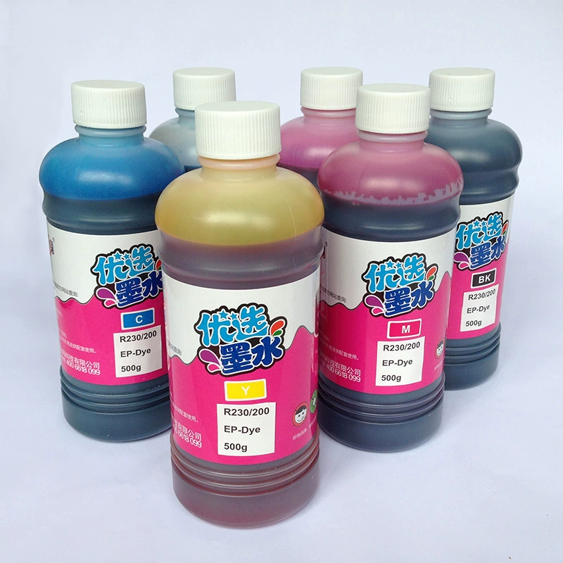 Mực ma màu chính thức tương thích với mực máy in phun màu Epson R230 R230 mực 500ML - Mực các loại mực máy in