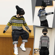 Childrens sweater childrens clothing autumn clothes 2020 new boys and children Korean knitwear foreign coat tide spring and autumn