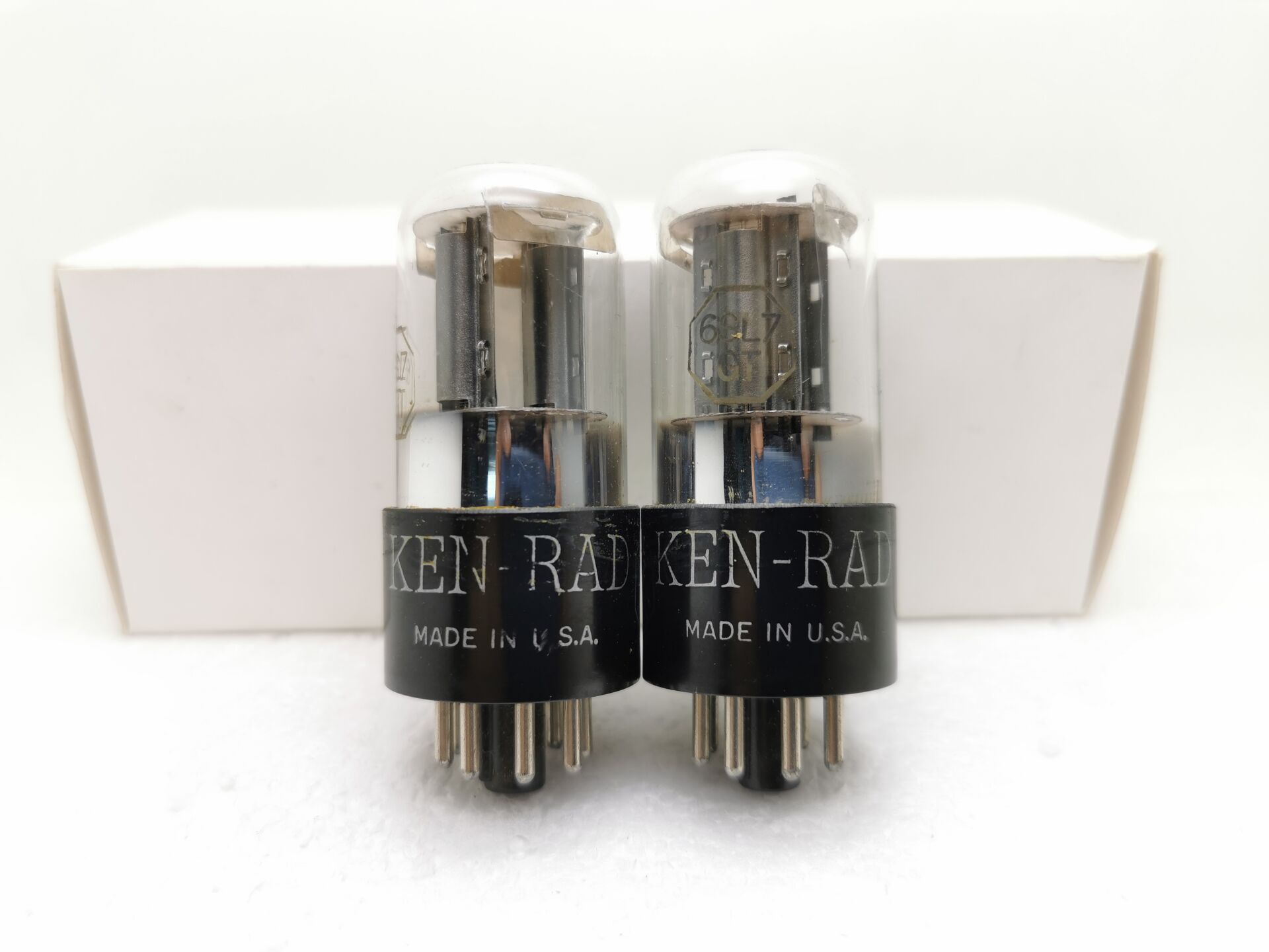 Brand new US KEN Ultra RCA VT229 6SL7 5691 6SL7 6H9C 6H9C CV1985 vacuum tube
