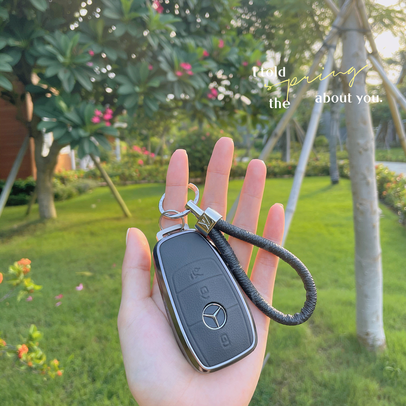 Mercedes C260L key case new E-class C-class GLC300L e260L E300 car shell A200 buckle C200L couple - Taobao