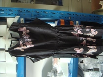 46 yuan sleeveless print dress a S-size spot physical shooting clearance sale at a loss Price