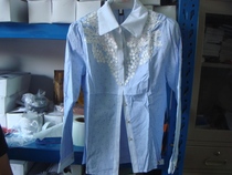 Womens cotton long-sleeved shirt a L-size spot physical shooting discount for 49 yuan